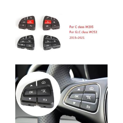 Mercedes W205 W253 Araba direksiyon Anahtarı Kontrol Düğmeleri Araba Çok fonksiyonlu Anahtarı Benz C GLC Sınıfı