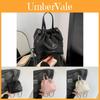 Trendy Minimalist Korean Style Bucket Bag With Soft Pu Material And Chic Colors