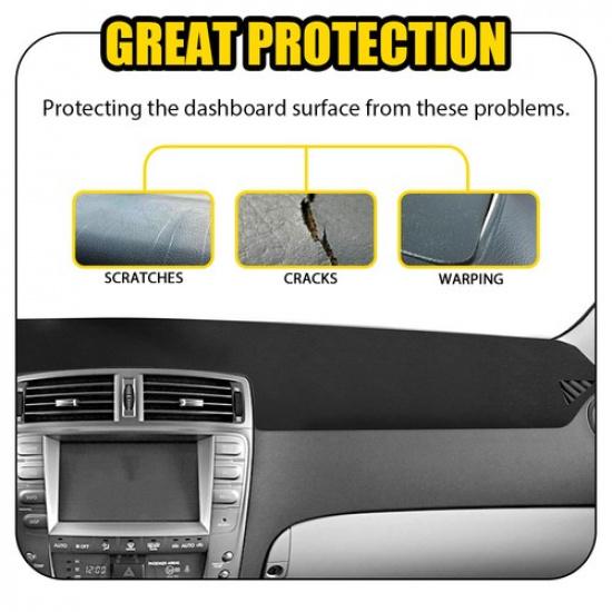 Fit Lexus IS250 Dash 2006-2011 Car DashMat Mat Dashboard Pad Cover