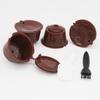 Kit de 3 capsules à café réutilisables pour machine Nescafe Dolce Gusto Capsules rechargeables Pods Gobelets filtres compatibles Distributeur