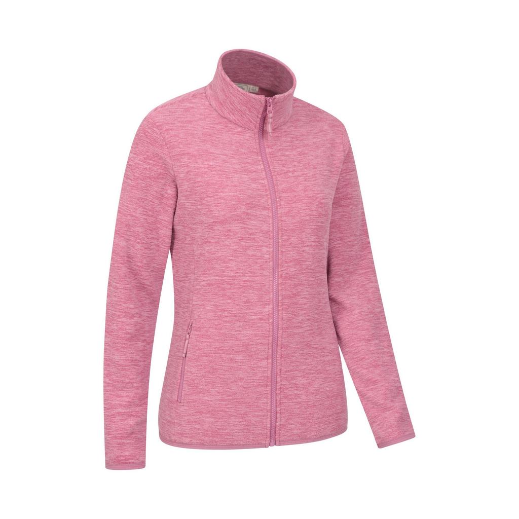Mountain Warehouse Womens/Ladies Snowdon II Melange Full Zip Fleece Jacket