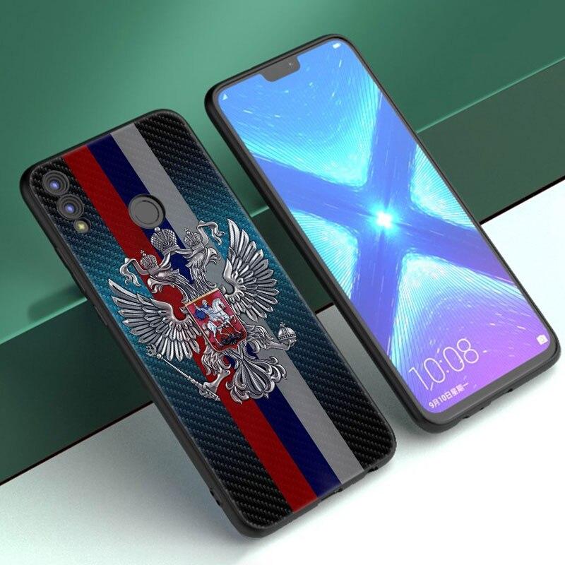 

Чехол с гербом России и российского флага для Huawei Honor 10X Lite 7A 7S 8A 8S 8C 8X 9A 9C 10i 20i 30i 20S 20E 9X Pro 10 8 Lite Honor 30i