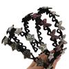 with Teeth Star Headband Korean Style Butterfly Hair Band Sweet Rhinestone Hair Hoop  Jewelry