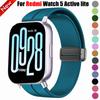Silikon-Magnetband für Redmi Watch 5 Active Lite 22mm Weiches Sportband 18mm 20mm für Xiaomi Redmi Watch 5Active 3Lite Zubehör