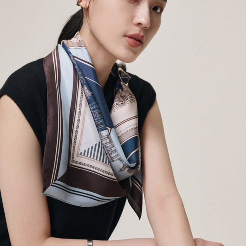 Saint Luxure Maeve Navy Brown