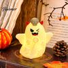 Cute Halloween Room Decor Ghost/Pumpkin LED Night Light for Desktop Decoration, Battery Party Operated Nursery with Warm Glow Home Small Gift Kids