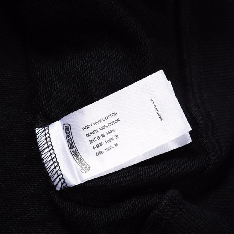 824 CHROME HEARTS 2025 Autumn and Winter New Plus Size Classic Style Logo Hooded Sweatshirt, Suitable for Couples To Wear