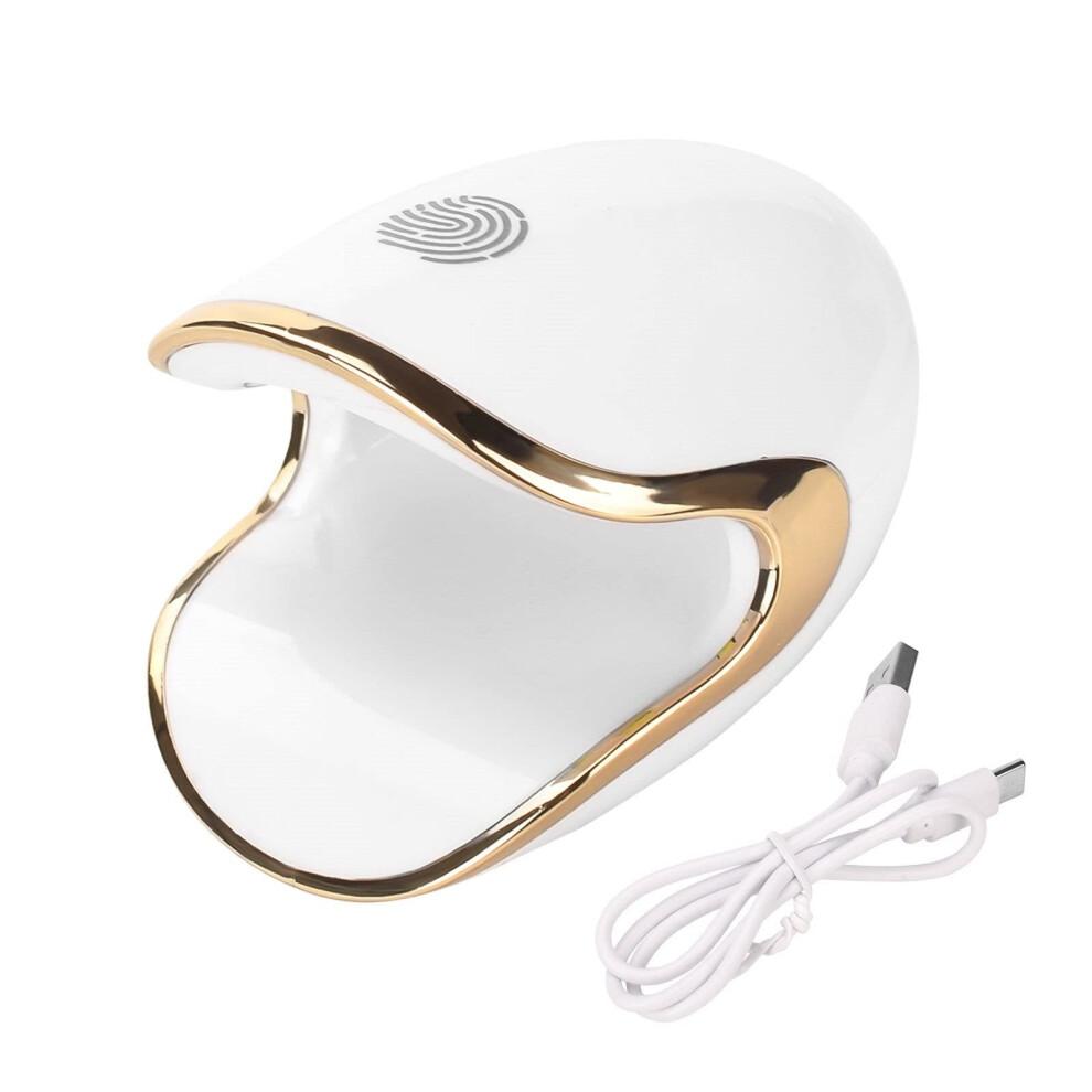 Mini LED Gel Nail Lamp 6W Fast Curing USB TypeC Single Finger Lightweight Portable Design