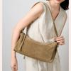 Nuova Borsa da Donna in Camoscio, Borsa a Spalla in Camoscio Light Luxury per il Pendolarismo, Manico Regolabile, Borsa da Donna Casual Versatile da Sotto Braccio