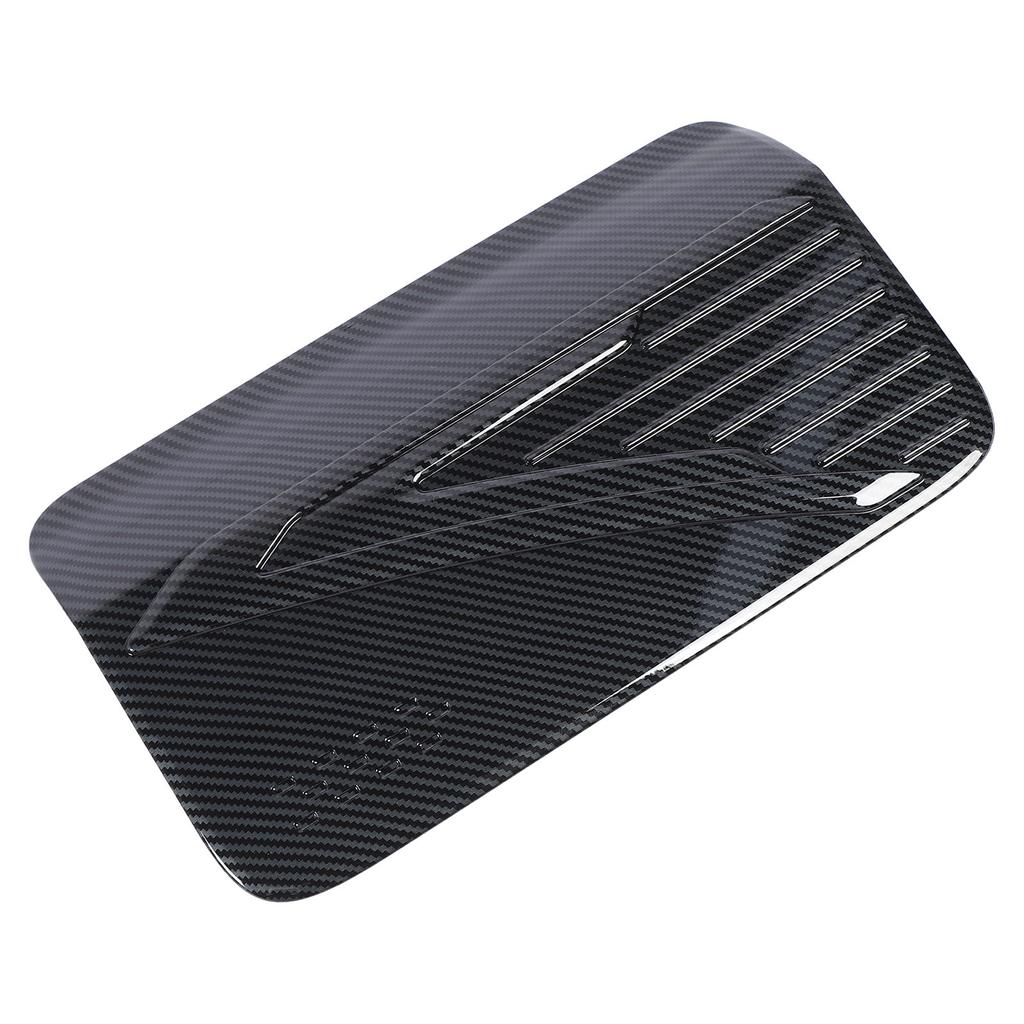 Ornament capac rezervor combustibil auto Rezistent la abraziune Ornament ușă rezervor combustibil Autocolant decorativ pentru Triton L200 2023 2024 Carbon