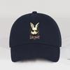 “Late Hare” Cute Bunny Baseball Cap Playful Retro Style Perfect For Daily Commutes & Outdoor Walks Animal Lovers & Holiday Gifts