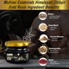 Multani Essentials Himalayan Shilajit Gold Resin 20g 1 Pack Ayurvedic Resin Blend with Herbs & Gold Extract Vitality Support
