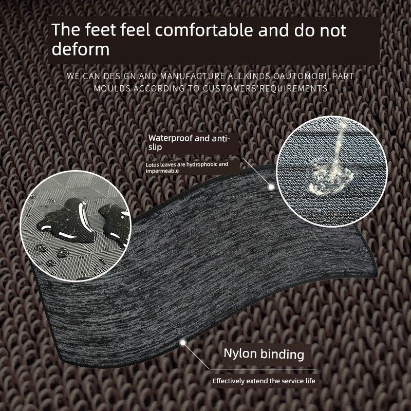 25 Types of Denza D9 Dmi Special Floor Mats, Byd Xia Ev Floor Mats, Environmentally Friendly Wire Loop Car Floor Mats, Upper Layer Carpet