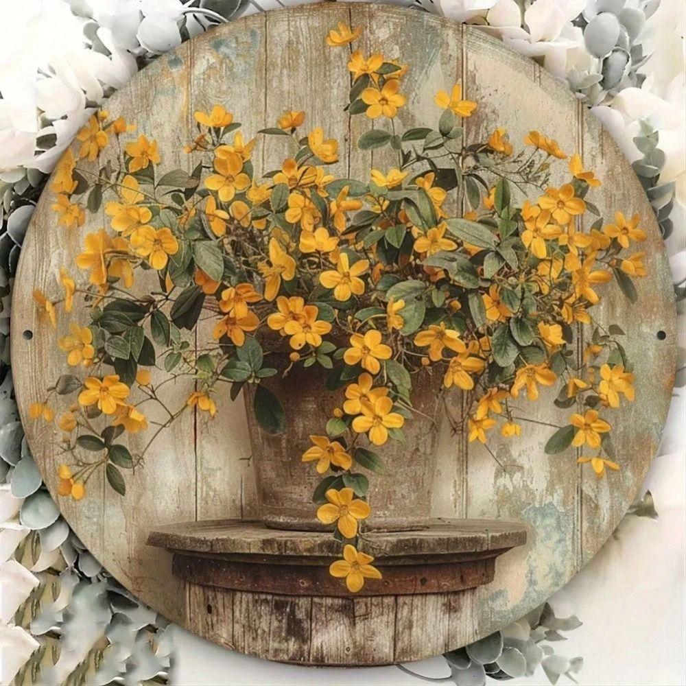 Vintage Metal Tin Sign Retro Wall Art Decor 20x20cm