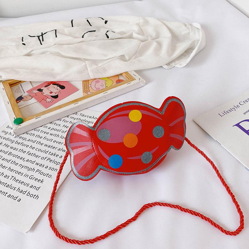 Korean Version of Candy Small Bag 2025 New Children's Change Bag Cute Foreign Style Girl Princess Shoulder Messenger Bag Tide