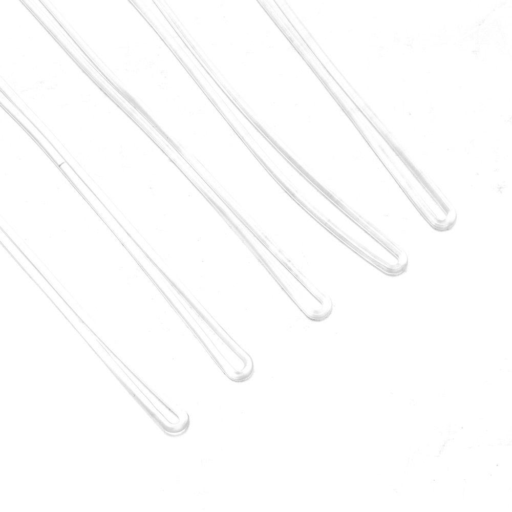 30 PCS Transparent Ropes for Boarding Passes, Hanging Tags, Hanging Ropes for Luggage Tags, Hanging Ropes