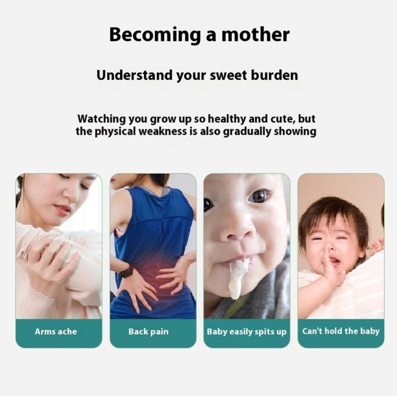 Reversible Baby Feeding Arm Pillow Breathable Cooling Side And Cosy Cotton Layer For Newborns Mother