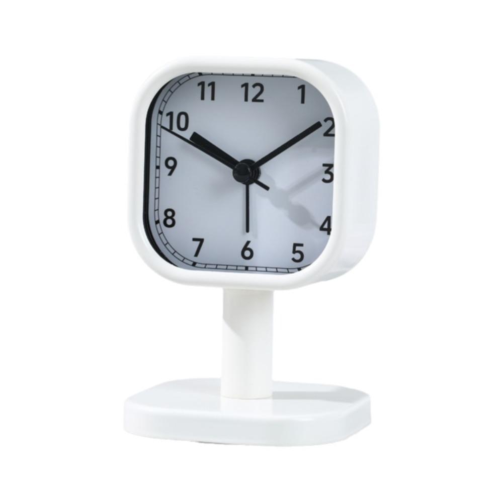 Düşmeye Dayanıklı Masaüstü Standlı Saat Vintage Masa Saati Yatak Odası Dekorasyonu Mekanik Zamanlayıcılı Saat Yatak Yanı