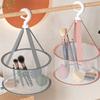 Makeup Brush Storage Powder Puff Drying Bag Mesh Pocket Anti Deformation Drying Mesh Basket Household Use Drying Tool