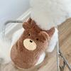 Polyester Dog Winter Coat Cute Puppy Bear Sweater Dog Pullover Plush Teddy Bear Vest  Indoor