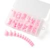 120pcs Artificial Fake Toe Nails Acrylic Toe Nail Tips New False Toenail Tip  Women