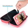 Travel Protection Suitcase Nylon EVA Hard Carrying Storage Case Scratch-resistant Double Compartment Dustproof for Switch Lite