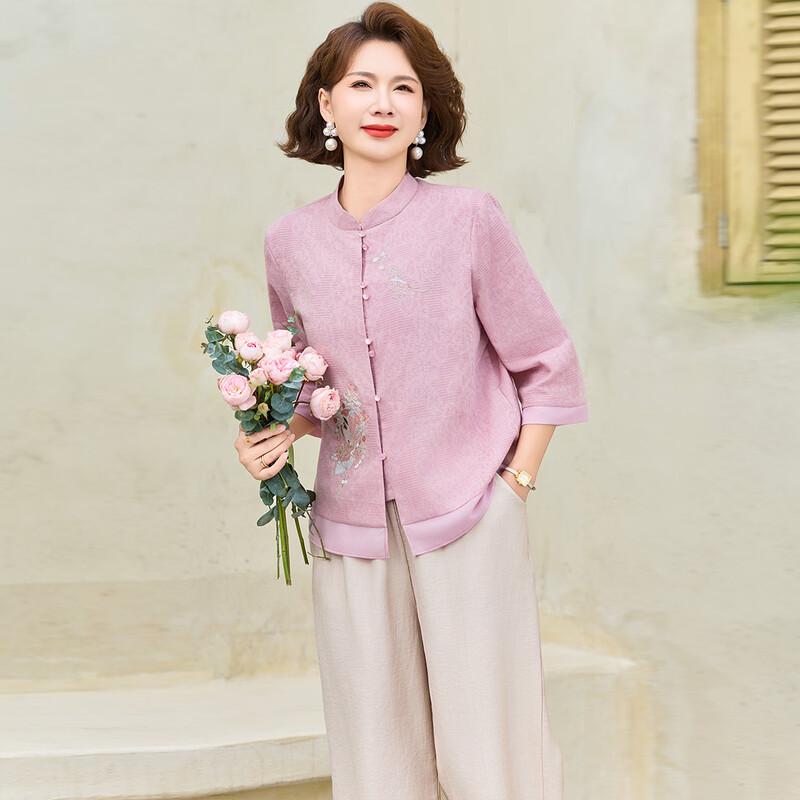 New Chinese Style Mother's Two-Piece Set