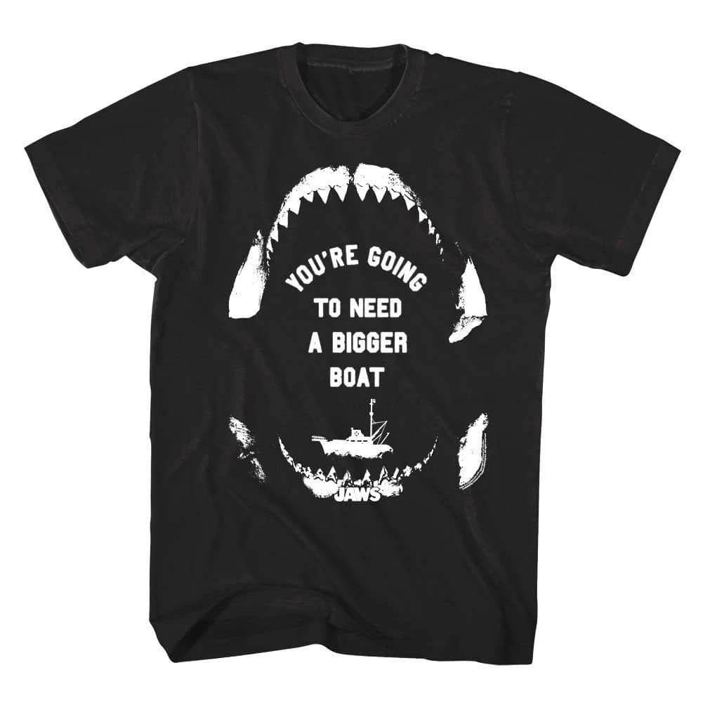 Jaws Shark Teeth POV Men s T Shirt 3XL