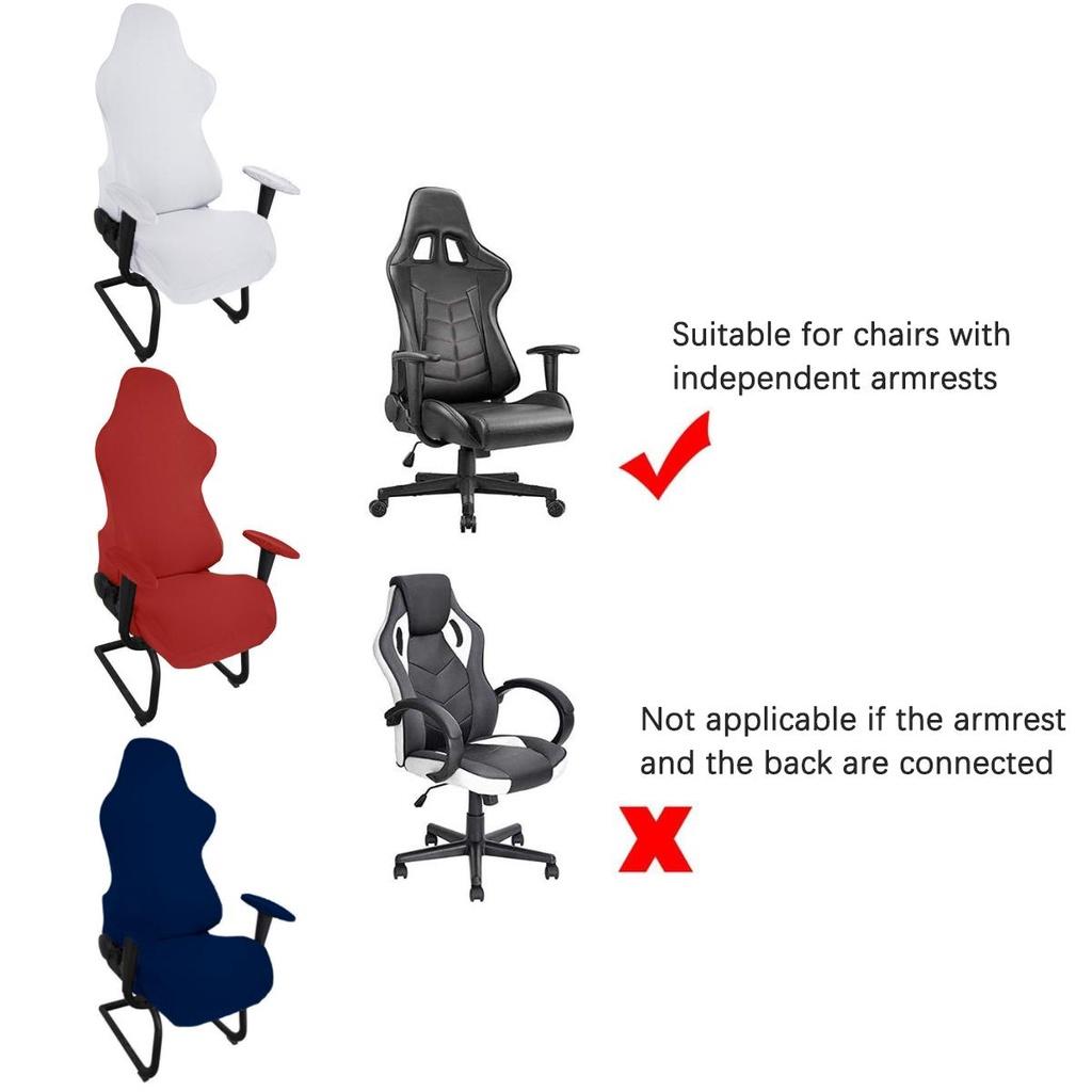 Stretchy Ergonomic Office Computer Game Chair Cover Durable Anti-slip Washable