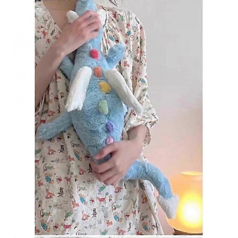 Sky Rainbow Dragon Blue Doll 50CM Bed Doll Plush Toys Brithday Gift Plush Toys