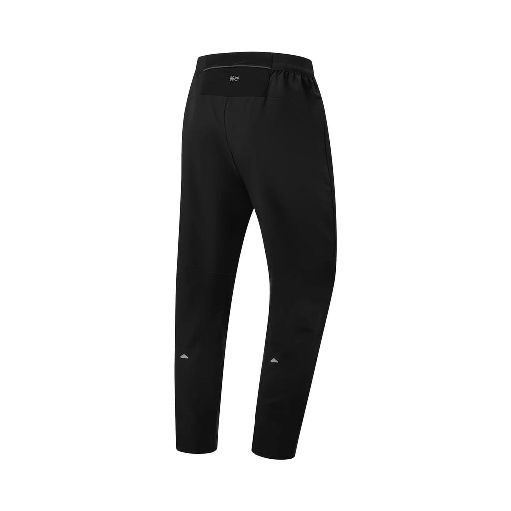 Li Ning Fitness Series Solid Color Soft Simple Versatile Sports Long Pants Men bottoms AYKW037-1
