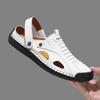 38-48 Sandalias de Playa de Cuero de Verano para Hombre Talla Grande
