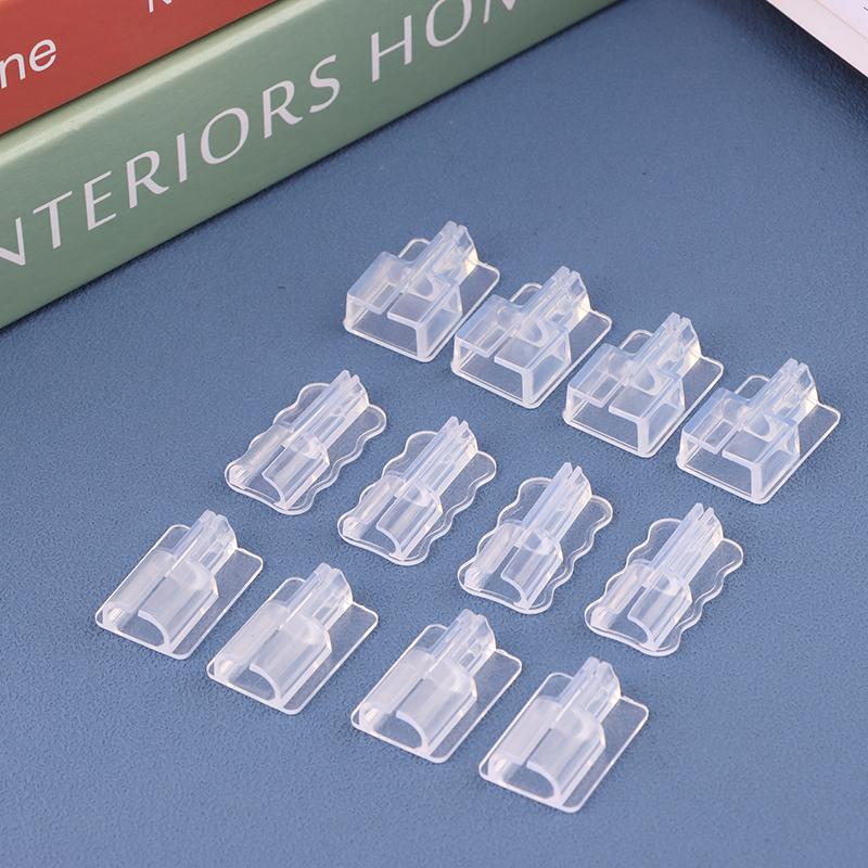 10Pcs Soft Silicone Charger Cable Winder Cable Protector Sleeve For Phone Data Cord Clear Case Clip