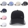 Reflective Letters Sport Hats Outdoor Retractable Large Men Women Fishing Shade