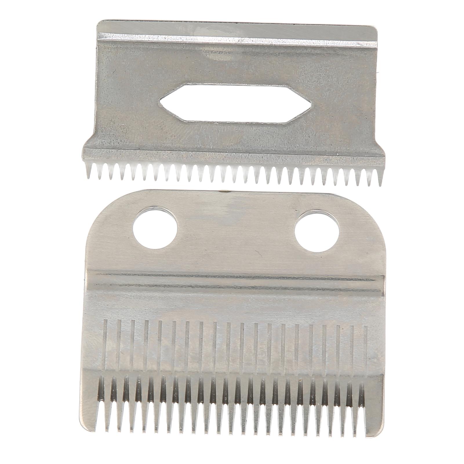 

2 шт. лезвия для стрижки, острые, эффективные, водонепроницаемые, разумный шаг зубьев, легко заменяемые