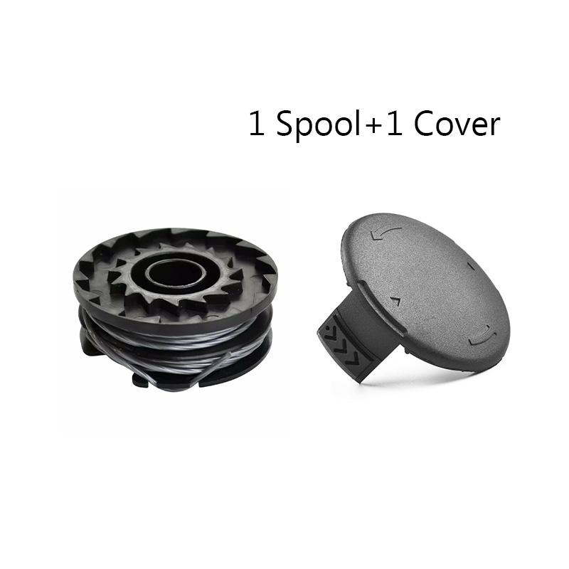Twin Line & Spool & Cover for Bosch ART24 ART24+ ART27for Strimmer Trimmer Cap