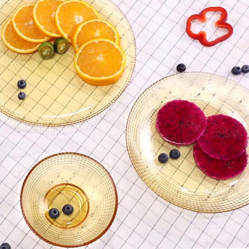 VISIONS Corning Amber 6-Piece Dinnerware Set