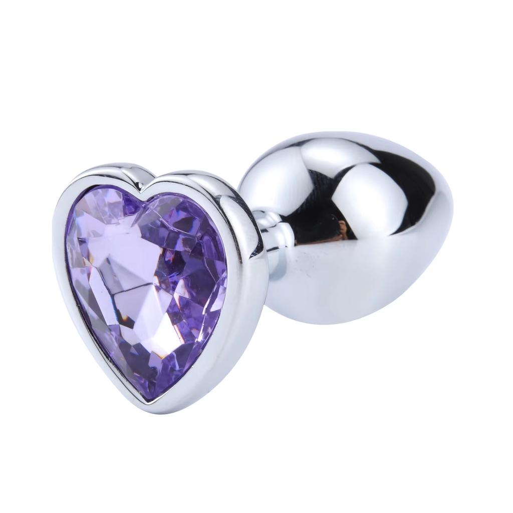 Metal Drop Anal Plug For Women Jewel Base Butt Plug G-point Massage Adult Sex Toys Male/Famale Gay