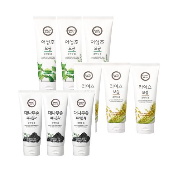 HAPPY BATH Skincare Mild Cleansing Foam 200g x 3 [WAB08CA_250918] Eoseongcho pores