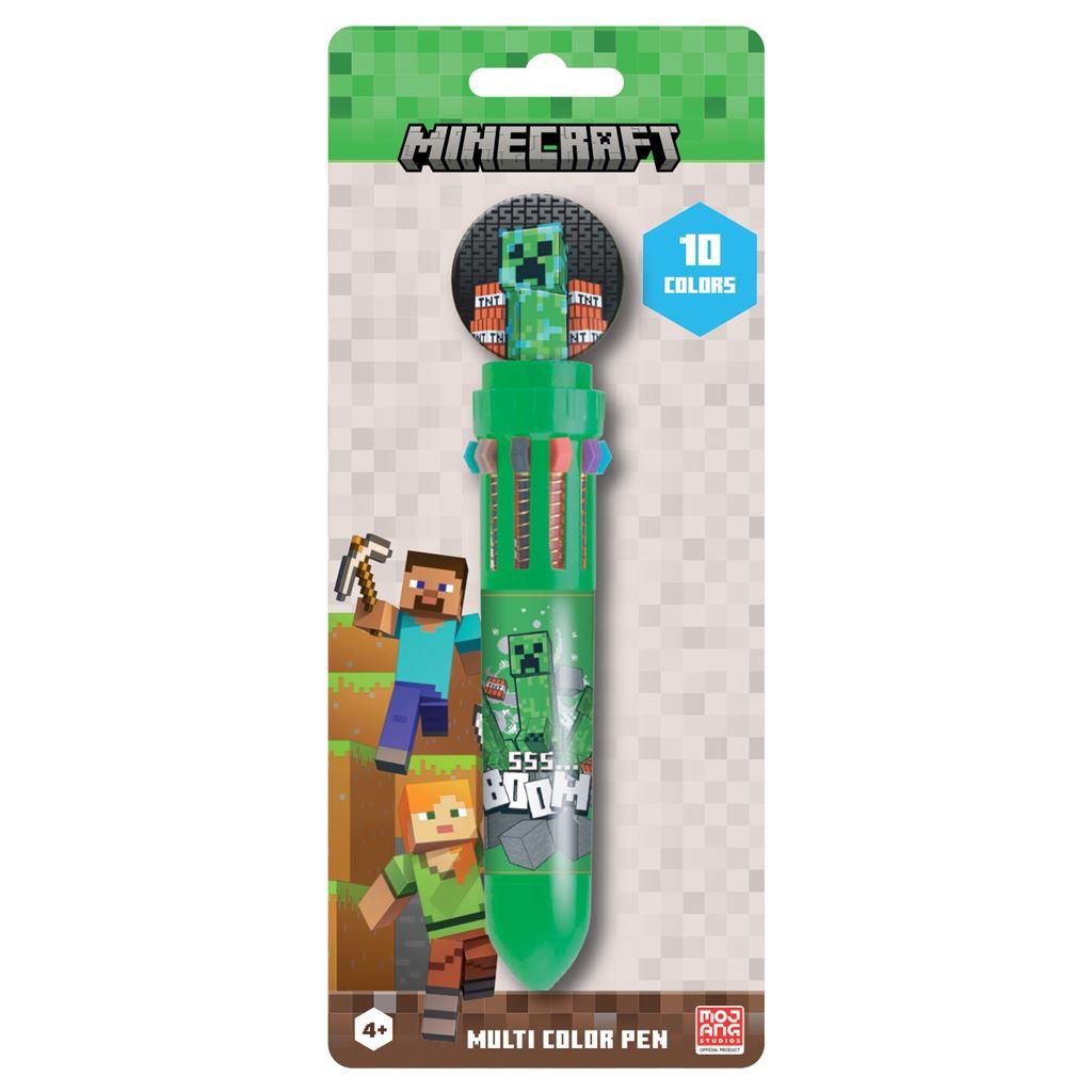 Minecraft Boom Multicoloured Pen