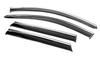 Ветровики с хромом Niken Luxury (4 шт) для Nissan Qashqai 2014-2021 гг