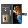 LC.IMEEKE For Samsung Galaxy S24 Case Anti-drop Leather Wallet Phone Cover