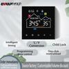 Home Smart WiFi Battery Wired Thermostat Water Floor Heating Controller with Child Lock for Home Intelligent Accessories