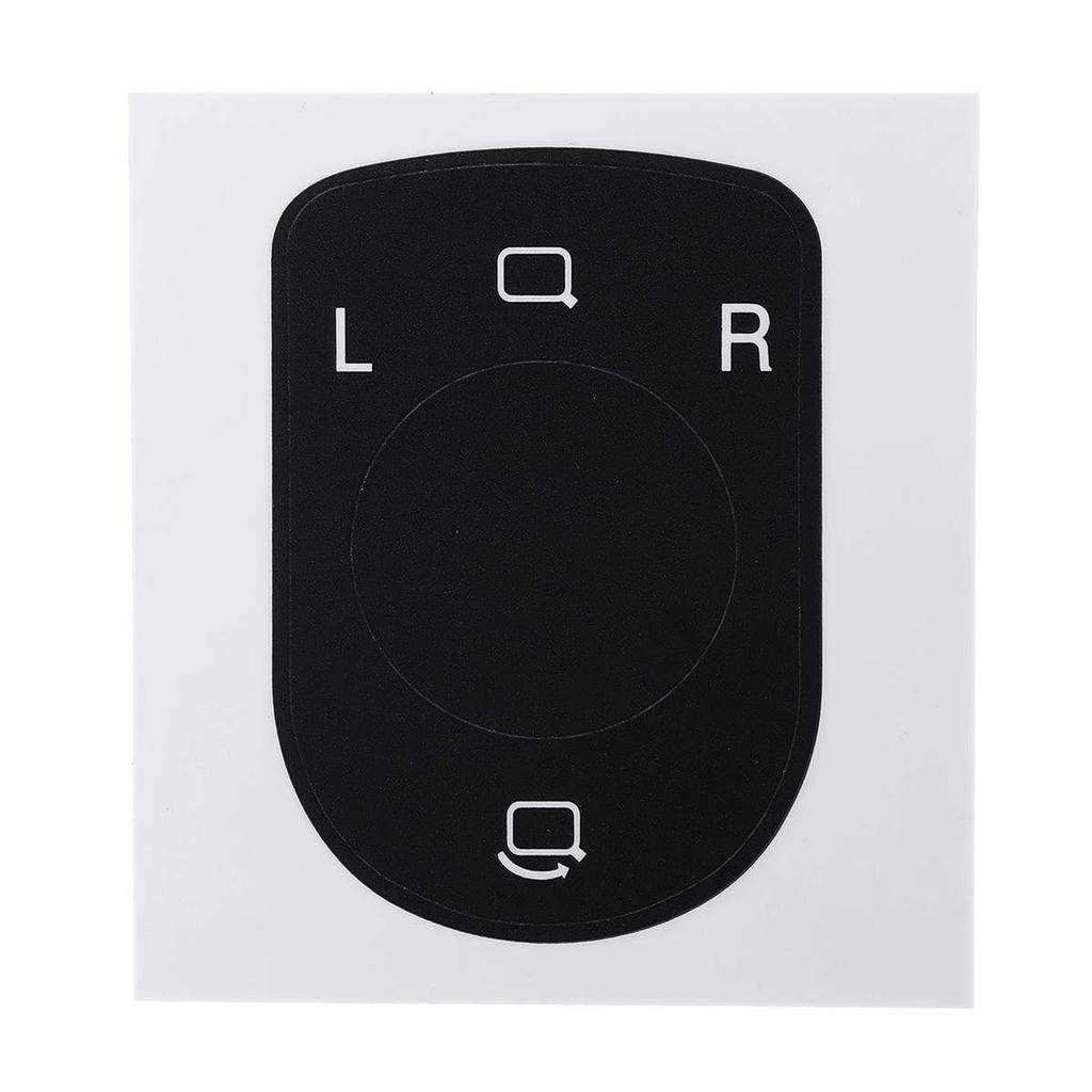 Naklejki do renowacji przycisków wnętrza pojazdu Dla modeli 2004 2009 Odporne na zużycie Naklejki PVC Na panel sterowania deski rozdzielczej