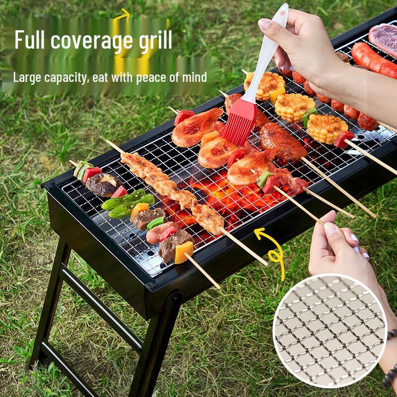 Portable Folding Charcoal BBQ Grill