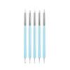 Dual-Ended Nail Art Dotting Pen & Wax Pencil Set - 5 Pieces