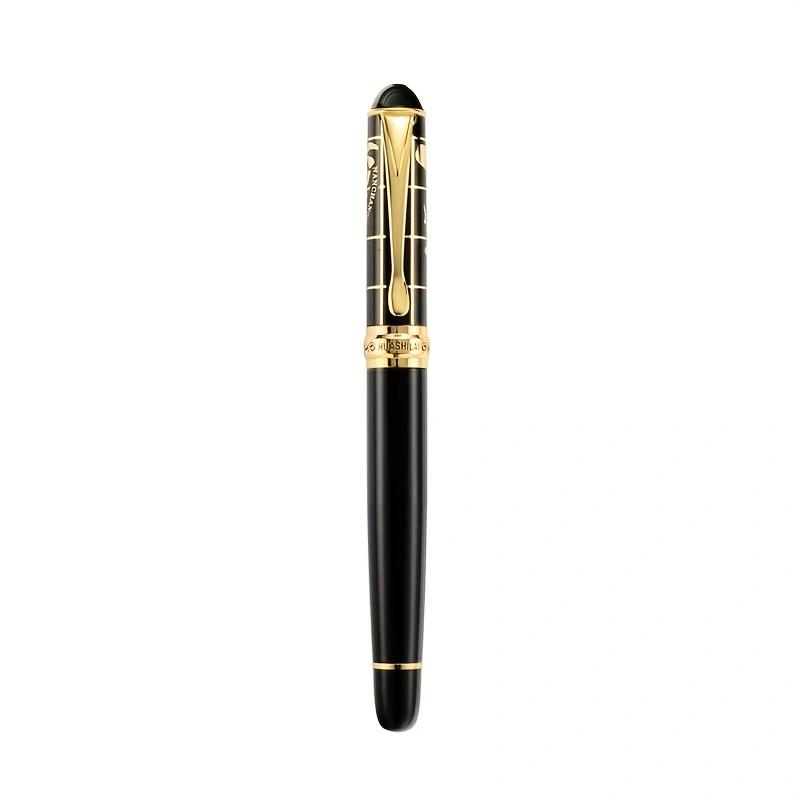 Stylo plume en métal de luxe de haute qualité, stylo signature pour bureau d'affaires, adapté aux hommes d'affaires