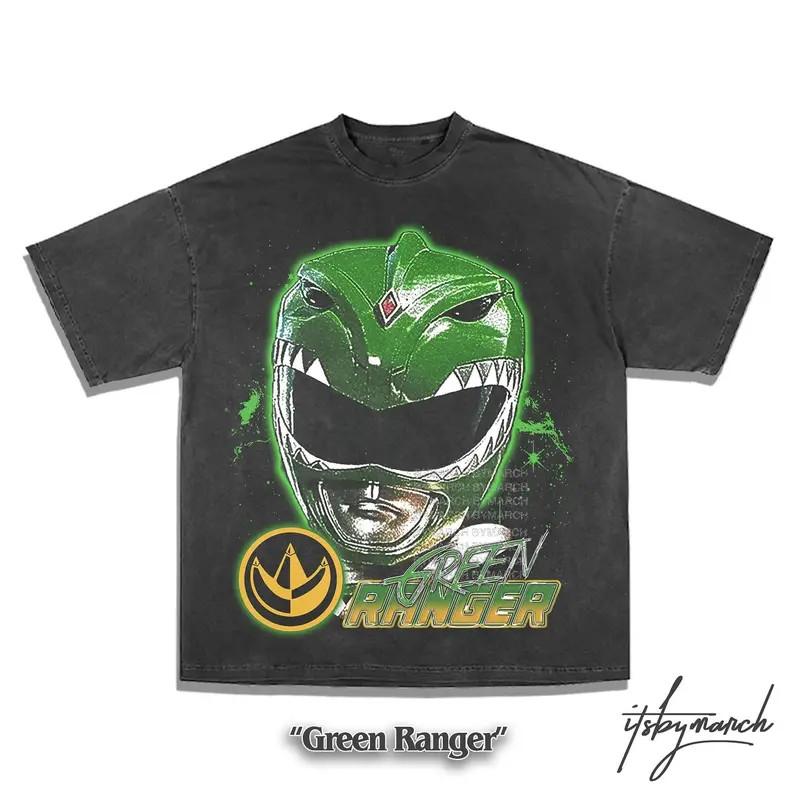 Power Ranger MMPR Tee 4, Bootleg Tee, Classic Movie, Old Movie Lover T-shirt Unisex T-Shirt XXXXL