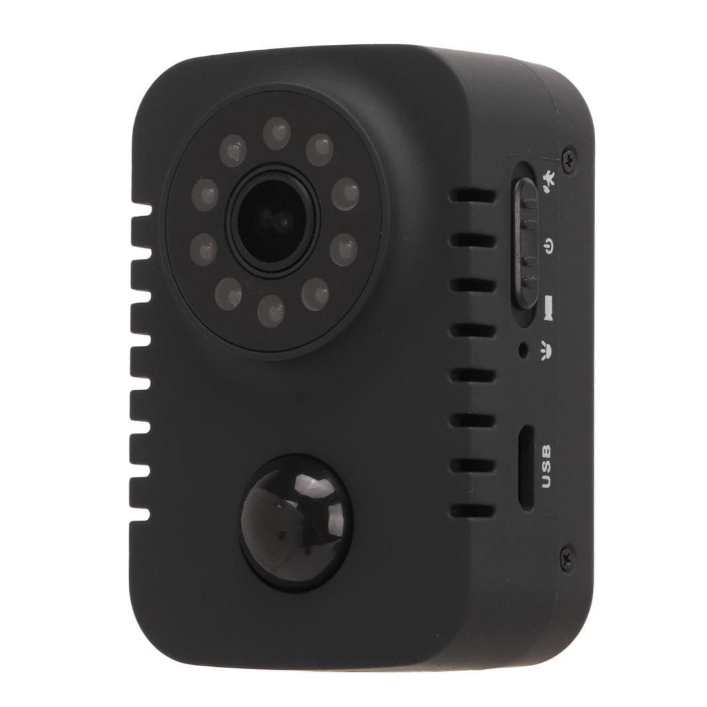 MD29 Mini kamera 1080P HD kamera ręczna szerokokątna kamera na podczerwień PIR perspektywa pierwszej osoby