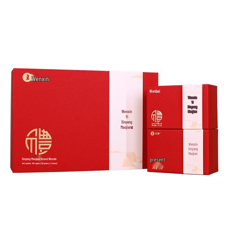Wenxin First Grade Pre-Qingming Xinyang Maojian Green Tea Gift Box